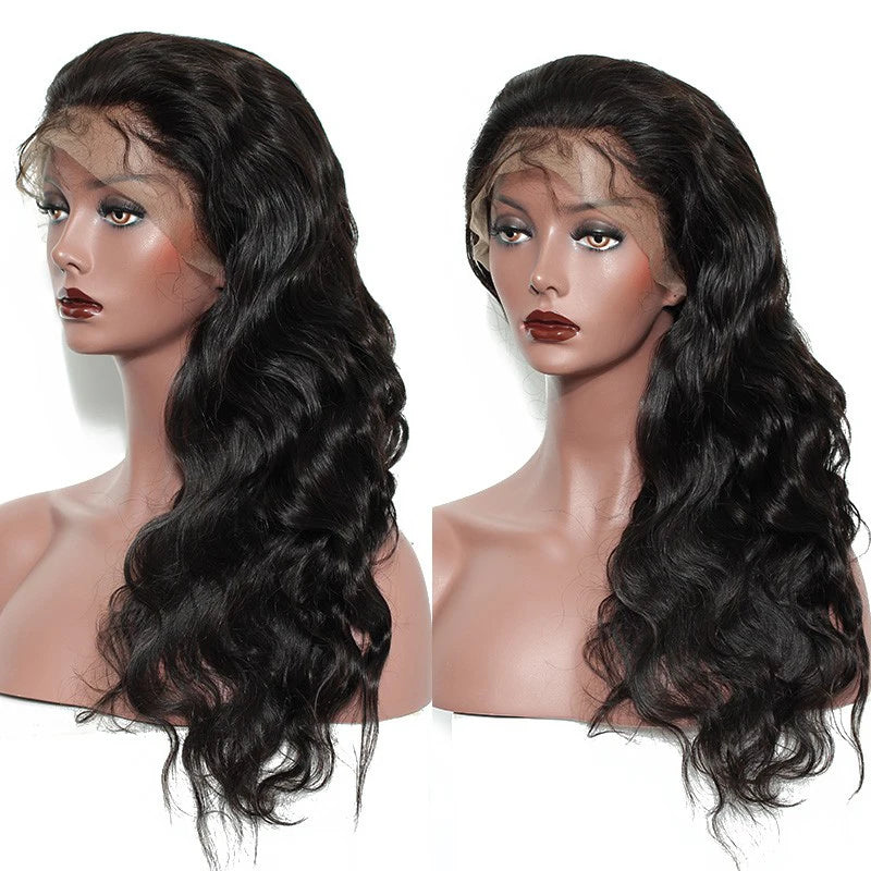 250% Density Body Wave Wig – 13x6 Lace Front, 360 Frontal, 30” Fake Scalp