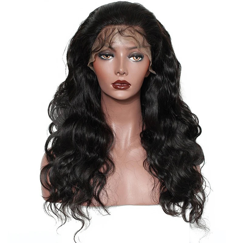 250% Density Body Wave Wig – 13x6 Lace Front, 360 Frontal, 30” Fake Scalp