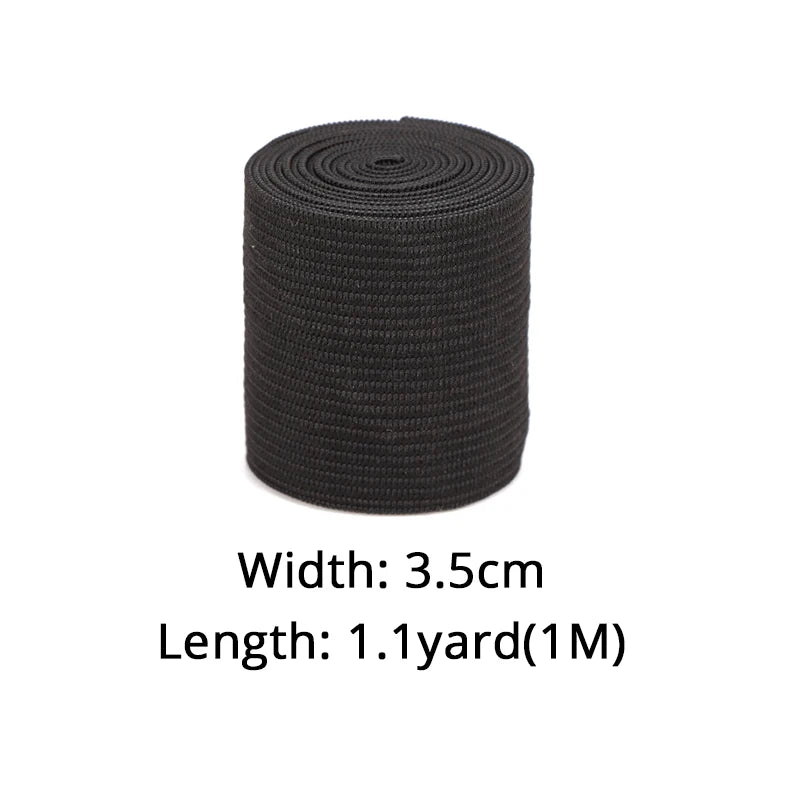 Elastic Wig Band – 25mm Nylon Sewing Rubber, 1m/Pack, Strong Stretch Waistband