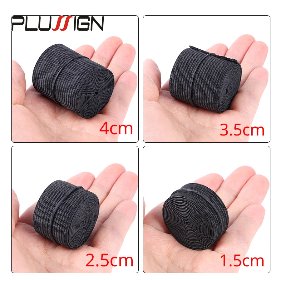 Elastic Wig Band – 25mm Nylon Sewing Rubber, 1m/Pack, Strong Stretch Waistband