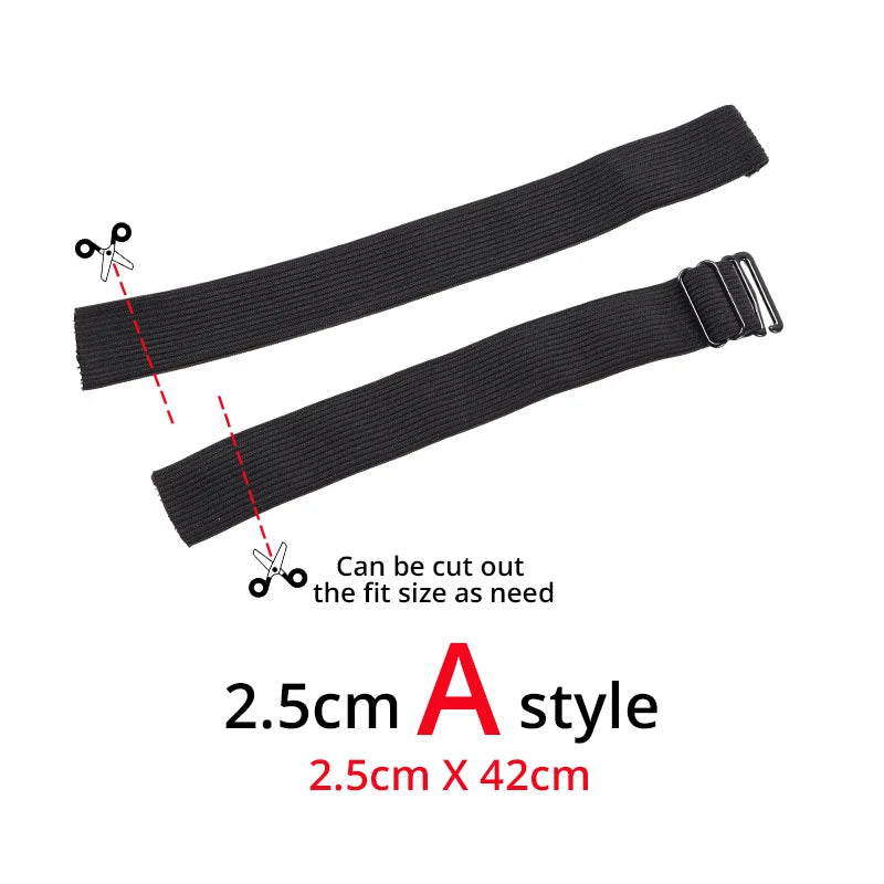 Elastic Wig Band – 25mm Nylon Sewing Rubber, 1m/Pack, Strong Stretch Waistband