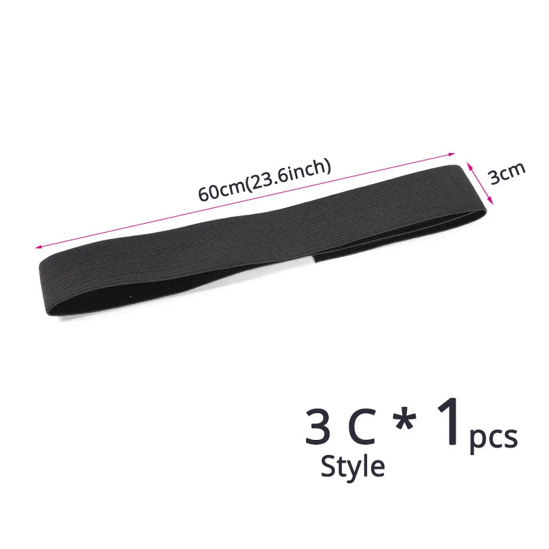 Elastic Wig Band – 25mm Nylon Sewing Rubber, 1m/Pack, Strong Stretch Waistband