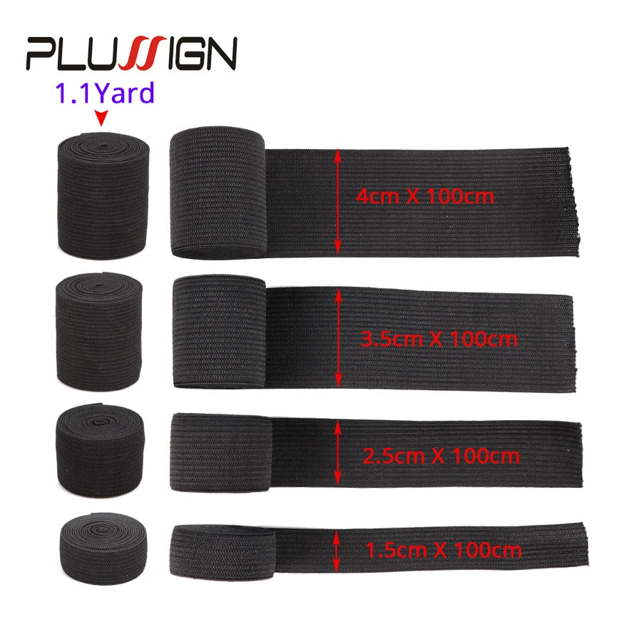 Elastic Wig Band – 25mm Nylon Sewing Rubber, 1m/Pack, Strong Stretch Waistband