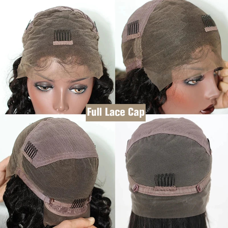 Glueless Body Wave Full Lace Wig – Baby Hair, Brazilian Virgin Human Hair
