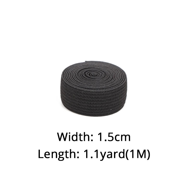 Elastic Wig Band – 25mm Nylon Sewing Rubber, 1m/Pack, Strong Stretch Waistband