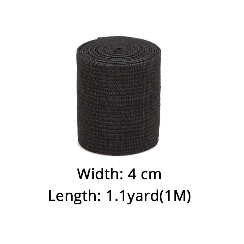Elastic Wig Band – 25mm Nylon Sewing Rubber, 1m/Pack, Strong Stretch Waistband