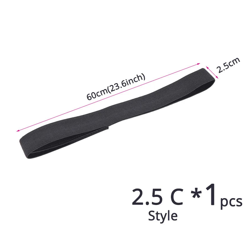 Elastic Wig Band – 25mm Nylon Sewing Rubber, 1m/Pack, Strong Stretch Waistband