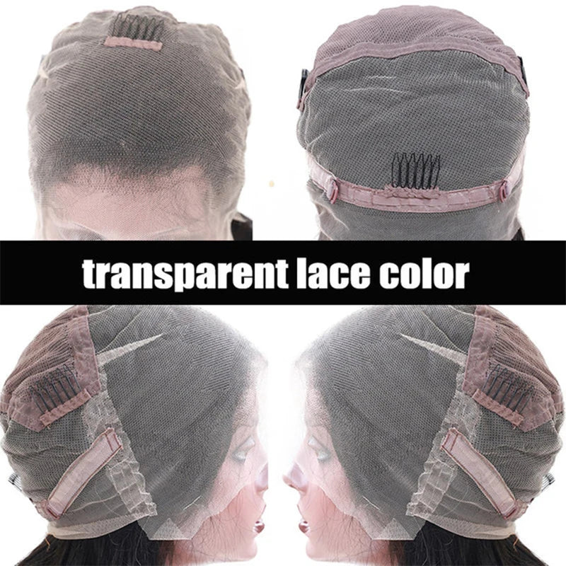 30” Full Lace Deep Curly Wig – Fake Scalp, 250% Density, HD Transparent Lace